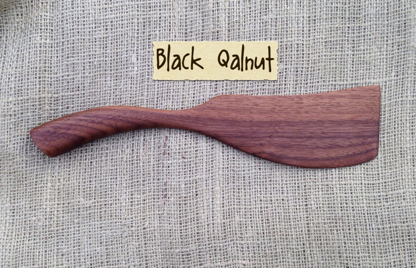 Spatula, Mixer, Server, Drainer, Scraper BLACK WALNUT