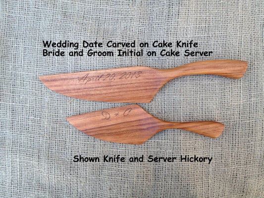 Wedding date and initials Engraved